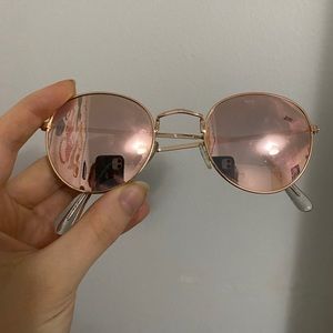 Urban Outfitters Rosegold Sunglasses